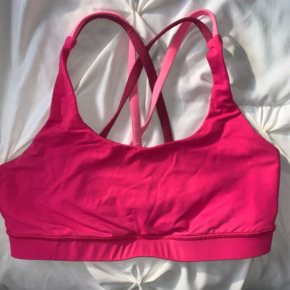 NWOT Pink Lululemon Sports Bra
